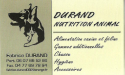 DURAND NUTRITION ANIMAL