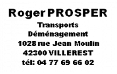 Transports Roger PROSPER